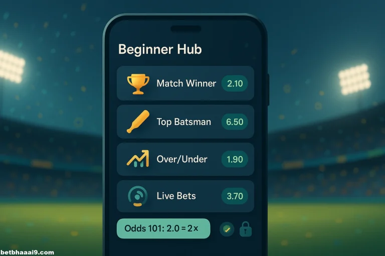 Beginner Guide to Cricket Betting Online