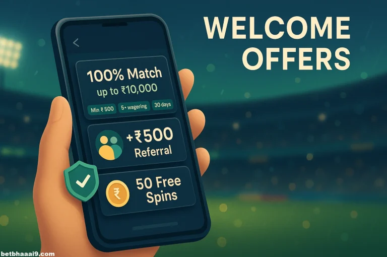 Best Welcome Offers on Betbhai9
