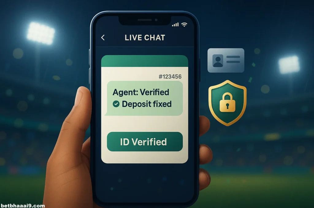 Betbhai9 Live Chat Support Guide