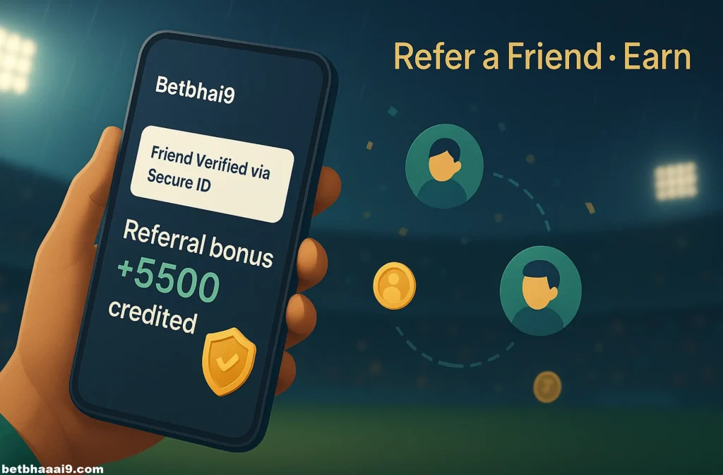 Betbhai9 Referral Bonus Guide