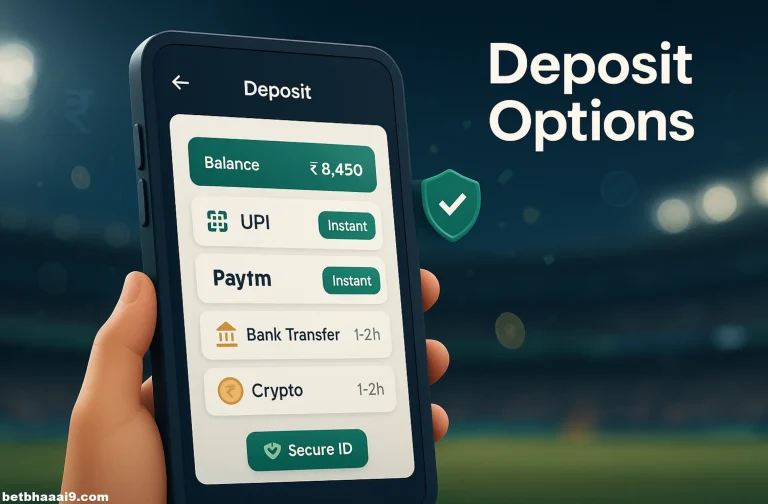 Funding Methods for Betbhai9